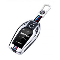 BMW Display Key pouzdro na klíč - Stříbrné