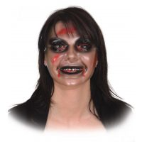 Dámská plastová maska - Zombie