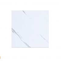 Dekor PVC samolepící dlaždice - Lesklé bílé