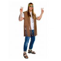 Pánská vesta s třásněmi - Hippie L