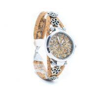 Dámské korkové hodinky eco-friendly - Flora