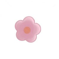Pop Socket držák na mobilní telefon - Květina, růžová