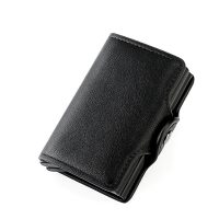 RFID peněženka se dvěma boxy na karty - Černá