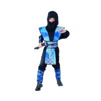 Dětský kostým - Modrý ninja 130/140