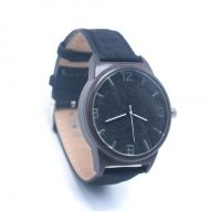 Korkové hodinky eco-friendly - Nero