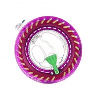 Naviják se šňůrou - Fialový, průměr 22 cm, délka 400 m