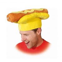 Plyšová čepice - Hot Dog