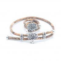 Korkový set šperků - Strom