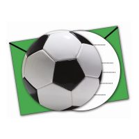 Pozvánky - Fotbal, 6 ks