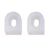 Silikonové krytky klik - Bílé