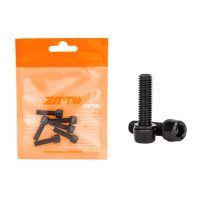 Titanové šrouby představce M5x18 mm, sada 6 ks - Černé