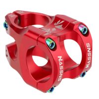 Nastavitelný představec na řídítka 35 mm - Červený