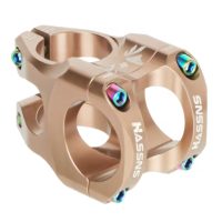 Nastavitelný představec na řídítka 35 mm - Růžovo zlatý