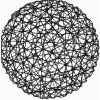 Dekorační podložka Mandala, sada 2ks - 15 cm
