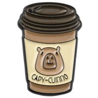 Odznáčky Kapybara - Capuccino