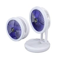Skládací ventilátor s lampou