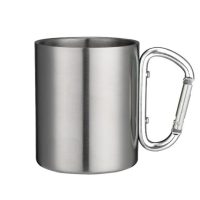 Kempingový hrnek s karabinou