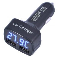 Auto USB nabíječka DC5V 3,1A - 4 v 1