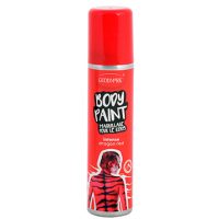 Body sprej - Červený