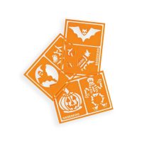Halloween šablony na malování - 6 ks
