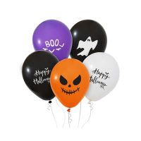 Prémiové balónky 12" - Halloween, 5 kusů