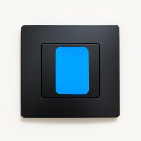 Fluorescenční samolepky - Modré, 10ks