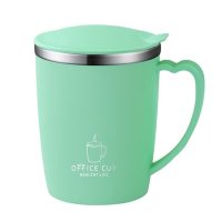 Termo hrnek s víčkem 350ml - Tyrkysový