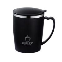 Termo hrnek s víčkem 350ml - Černý