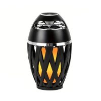 Bluetooth reproduktor s LED efektem plamene