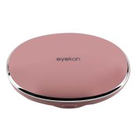 Oválná cestovní krabička na kontaktní čočky - Růžová