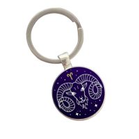 Kovový přívěsek na klíče - znamení Beran