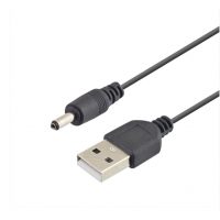 Napájecí redukce s kabelem USB A-DC 3,5/1,35 1m