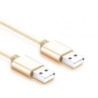 Propojovací kabel USB 2.0 A - USB 2.0 A 1m