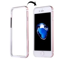 Hliníkový Bumper na iPhone SE (2020) / 8 / 7 - Růžově zlatá