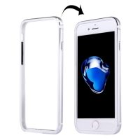 Hliníkový Bumper na iPhone 7 Plus/ 8 Plus - Stříbrná