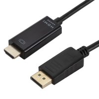 4K x 2K DisplayPort / HDMI kabel (1,8 m) - Černá
