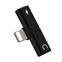 Redukce / rozdvojka z lightning na 2 x lightning - Černá
