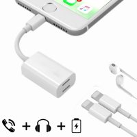 Redukce z lightning na 2x lightning - Bílá