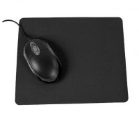 Podložka pod myš Basic (20.5x15.7 cm) - Černá