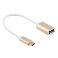 Redukce z USB-C na USB - Zlatá