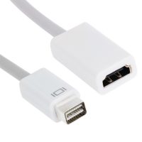 Redukce DisPlayPort (samec) na HDMI (samice) - Bílá