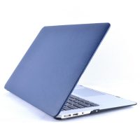 Obal s kůží na MacBook Pro 13" - Tmavě modrá