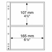 Průhledné albové listy (10ks) - NUMIS 2C