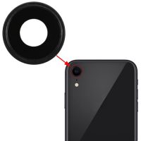Čočka fotoaparátu pro iPhone XR - Černá