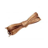 Tkaničky do bot nebo do mikiny, jeden pár - Bronzové, 110 cm