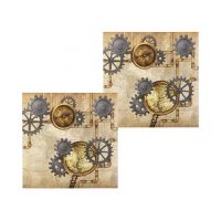 Papírové ubrousky - Steampunk