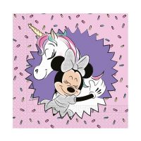 Papírové ubrousky - Jednorožec a Minnie