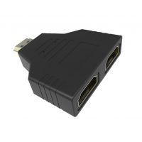 HDMI rozdvojka adaptér 1080p - 1x samec a 2x samice