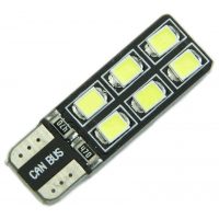 Auto LED žárovka T10 T13 T15 W3W W5W CAN BUS