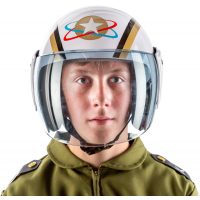 Astronautská helma pro větší děti a dospělé
